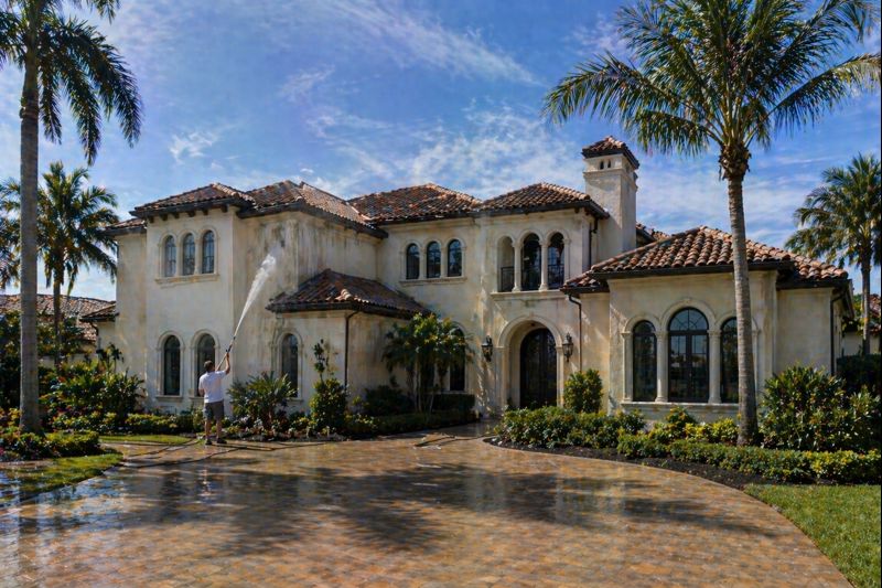 Pressure washing